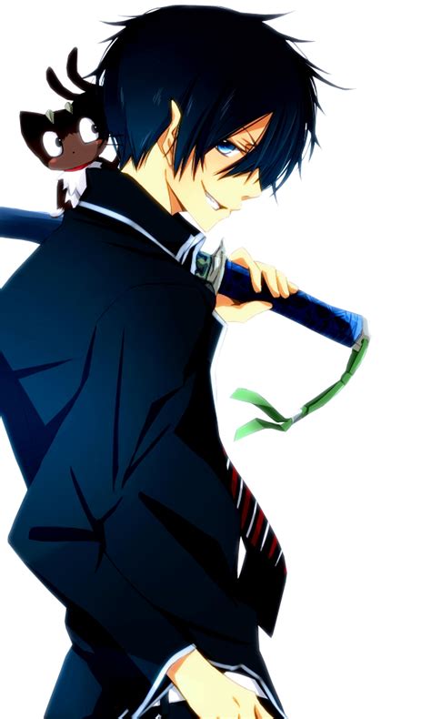 Rin Okumura Render By Mizukilawl D3hfj0a By Agathanays On Deviantart