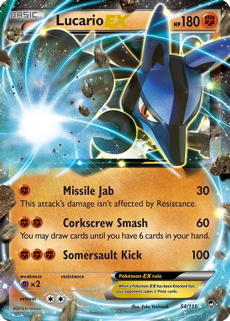 Lucario Ex · Furious Fists Ffi 54 ‹ Pkmncards