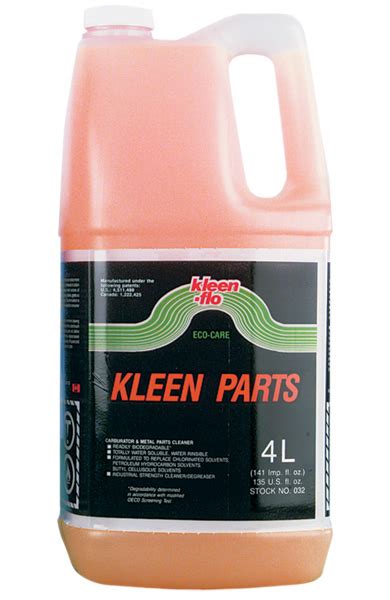 Kleen Flo Products Eco Care Kleen Parts