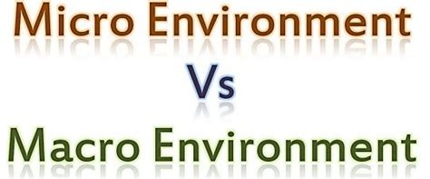 Difference Between Micro And Macro Environment With Comparison Chart