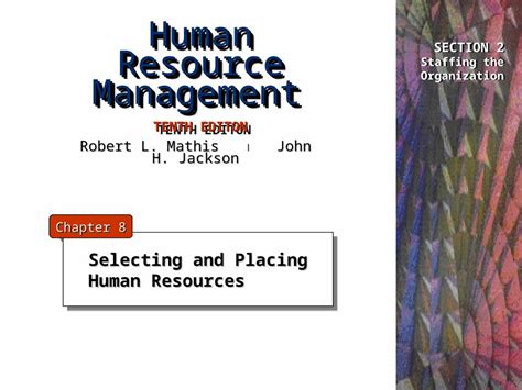 PPT Human Resource Management TENTH EDITON Selecting And Placing