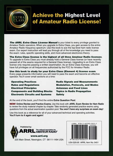 Arrl License Manual