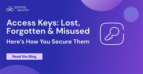 8 Access Keys Best Practices & Alternatives - Sonrai