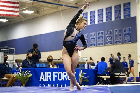 Dvids Images Air Force Academy Womens Gymnastics Team Posted A