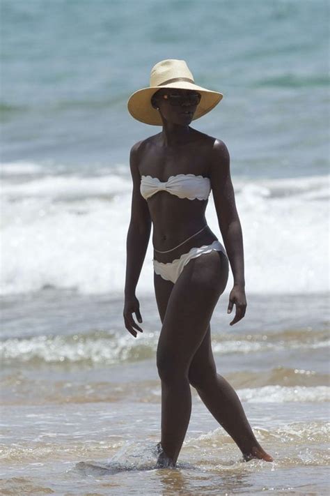 Lupita Nyongo Bikini Candids In Hawaii Thblog