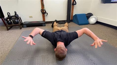 Prone Swim Move Or Swimmer Shoulder And Scapular Mobility Youtube