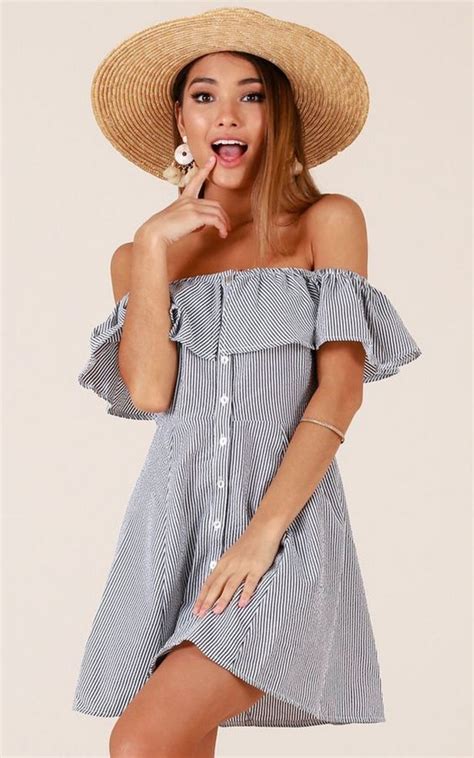 Off The Shoulder Dress Women Dresses Casual Summer Casual Summer Dresses Spring Outfits Casual