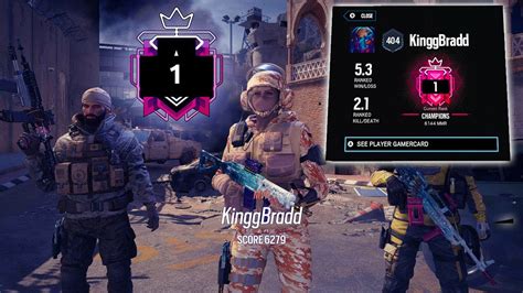 Kd Vs Champs Rainbow Six Siege Xbox Ps Champion Best