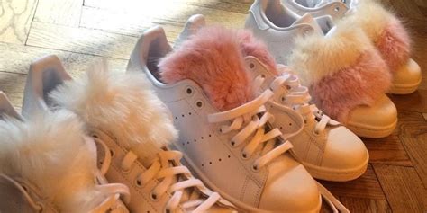 London Fashion Week 2016 Charlotte Simone X Adidas Furry Trainers Are