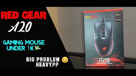 Biggest Problem Redgear A20 Gaming Mouse Honest Review Unboxing