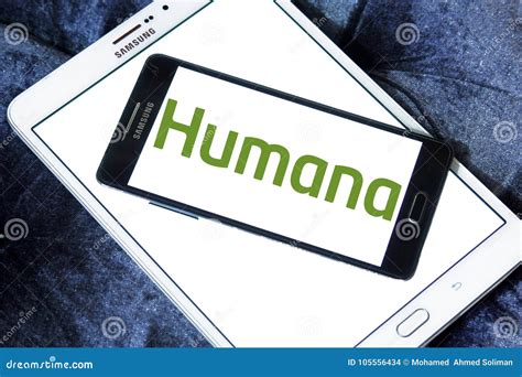 Humana Health Insurance Company Logo Editorial Stock Image Image Of