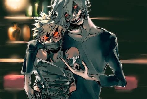 Boku No Hero Academia Katsuki Bakugou Shigaraki Tomura My Hero