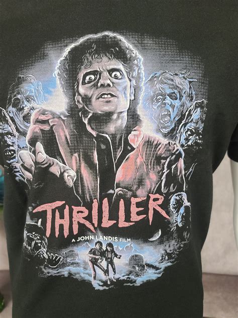 Michael Jackson Thriller Tshirt Etsy