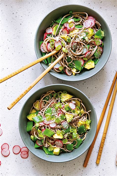 La Recette De La Salade De Nouilles Soba La Japonaise Salade De