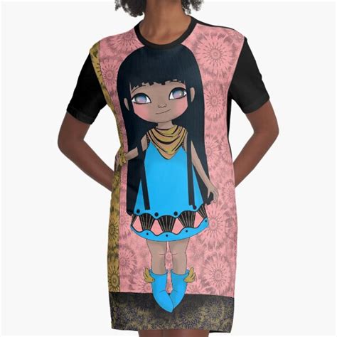 Vestido Camiseta La Chica Del Vestido Azul De Fannyo Redbubble