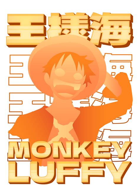 Anime One Piece Monkey D Luffy Monkey D Luffy Anime Japan Independent