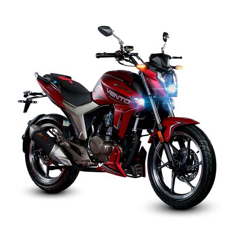 Bicimex Detalles Motocicleta Vento Storm Rojo