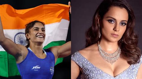 Kangana Ranaut Sarcastically Congratulated Vinesh Phogat On Her Victory