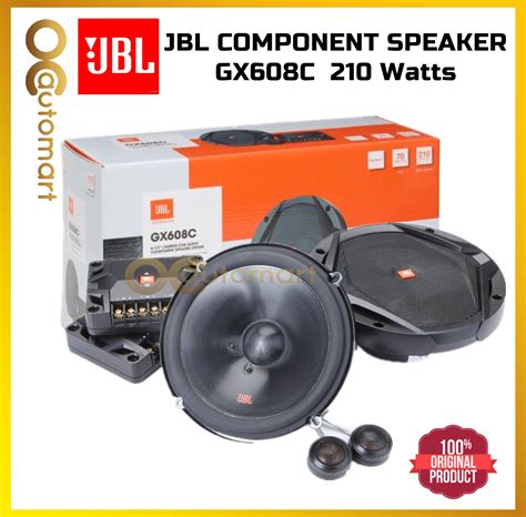 Jbl Gx Series Gx C Inch Way Component Speaker Watts