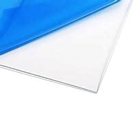 Bigimall Acrylic Sheet Mm Clear Transparent Plexiglass Inch X