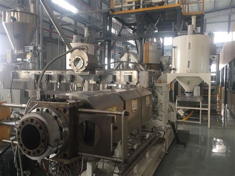 PVC Compounding Line For Zhongtai Chemicals COWELL EXTRUSION