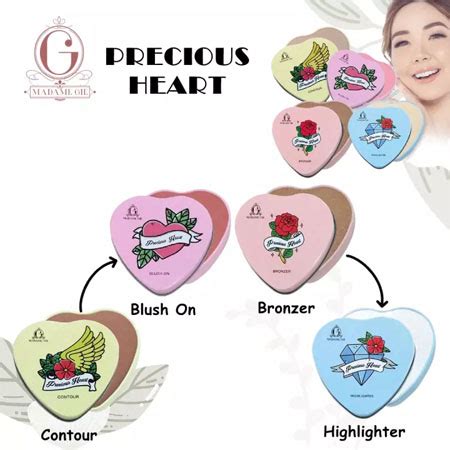 Madame Gie Precious Heart Highlighter MakeUp Lazada Indonesia