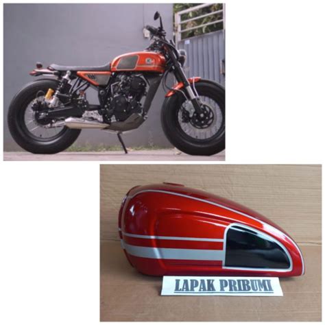 Jual Tangki Japstyle Bratstyle Caferacer Tracker Custom Bober Shopee