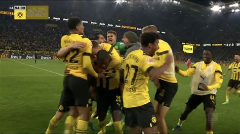 GOL de MODESTE e EXPLOSÃO da MURALHA AMARELA Borussia Dortmund 2 2