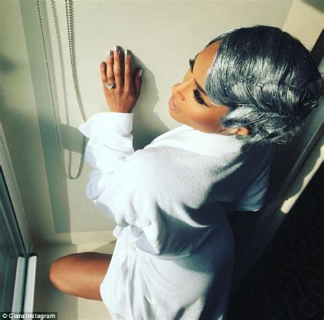 Ciara Looks Flashes Her Thighs In A Tiny Nude Dress After Wowing At Met Gala Daily Mail