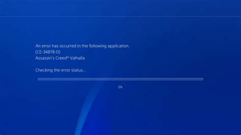 Assassin S Creed Valhalla How To Fix Error CE 34878 0