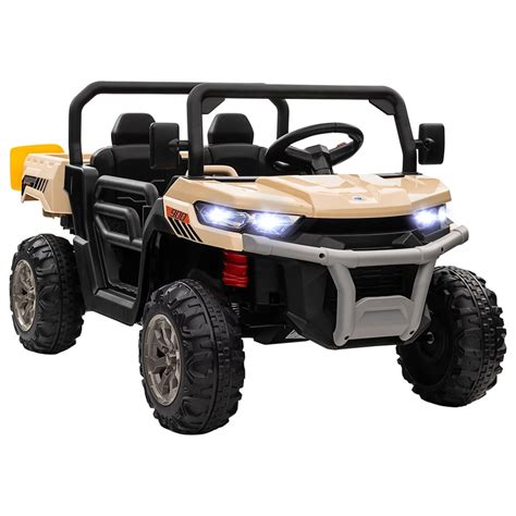 HOMCOM Kids Electric Off-Road Ride On Toy Truck | Wilko