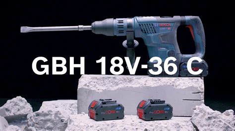 GBH 18V 36 C Akku Bohrhammer BITURBO Mit SDS Max Bosch Professional