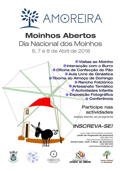 Amoreira celebra Dia Nacional dos Moinhos Óbidos Diário