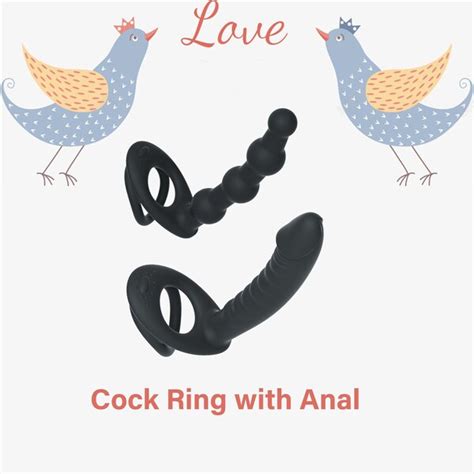 Cock Ring Anal Plug Etsy