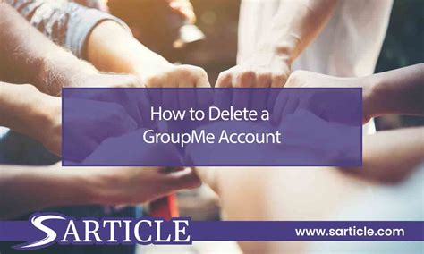 How To Delete A Groupme Account 5 Easy Step Guide