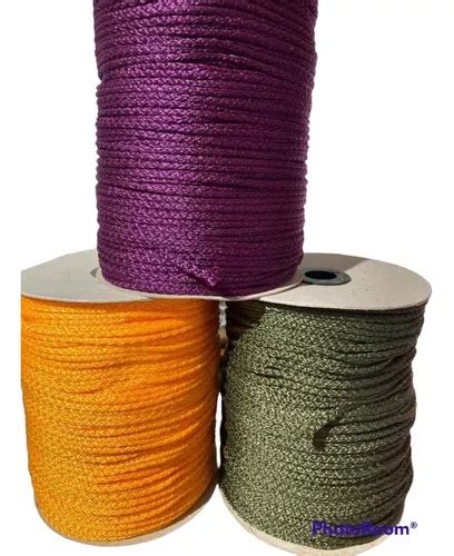 Jareta Macrame Cordon Rollo De Mts Colores Disponibles Mercadolibre