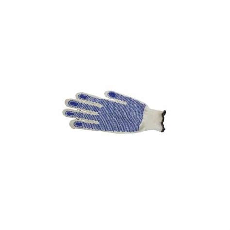 Gant De Manutention Surgel Tricot En Polyester Coton Picots Pvc