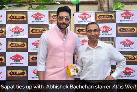 Sapat Ties Up With Abhishek Bachchan Starrer All Is Well