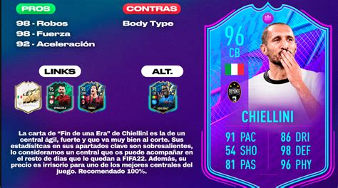 Merece la pena el SBC Chiellini EOAE Soluciones de sus desafíos