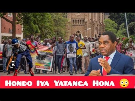 Chamisa Addressed The Nation Inzwa Youtube