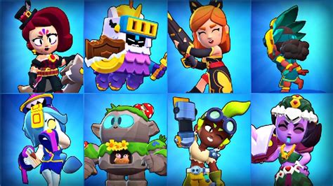 Unclocking All Power League Skins Cobra Lola Brawl Stars YouTube