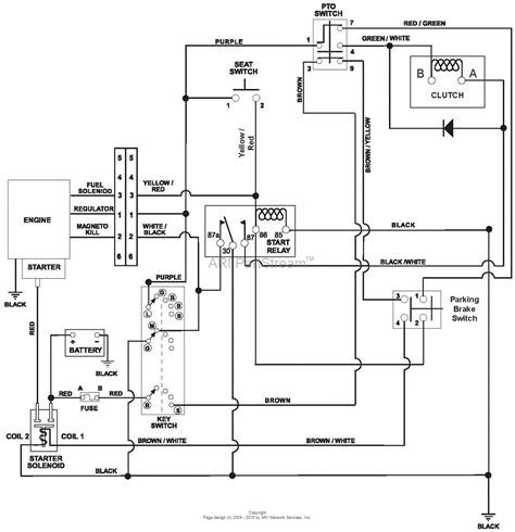 Troy Bilt Ltx 16 13099 Complete Wiring Diagram