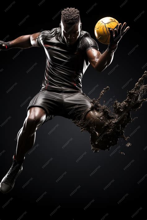 Premium Ai Image Football Background Hd 8k Wallpaper Stock