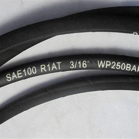 High Pressure Steel Wire Braid Hydraulic Hose Oil Tube Sae R