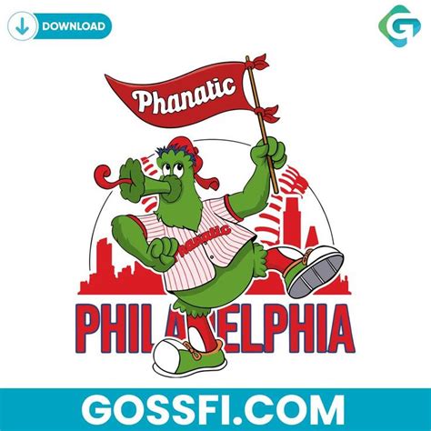 Philadelphia Phanatic Mascot Svg Cricut Digital Download In 2024