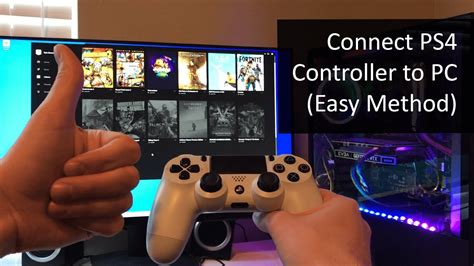 How To Connect Ps4 Controller To Pc [easy Method] Youtube