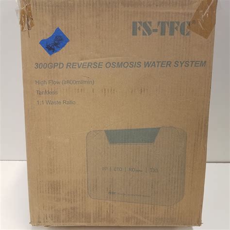 Buy The FS TFC Reverse Osmosis Water System FS RO 300 GoodwillFinds