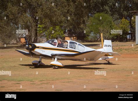 Seen At Rhino Park Private Airfield In Pretoria South Africa Stock