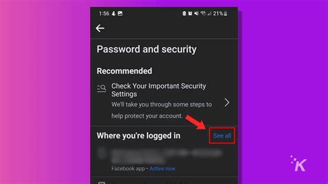 How To Log Out Of Facebook Remotely From Anywhere Knowtechie