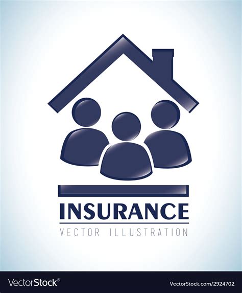 Insurance Design Over White Background Royalty Free Vector